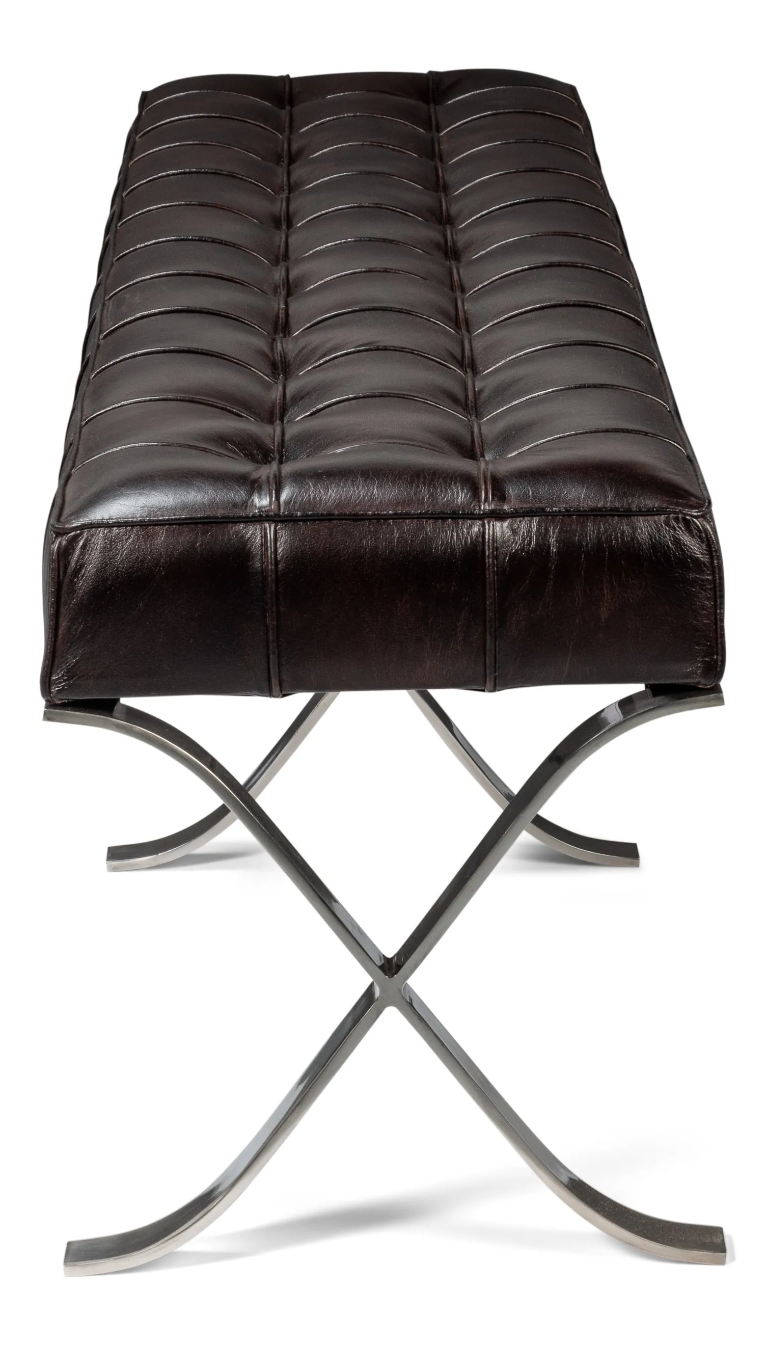 Sarreid - Catalunya Long Bench  Dark Brown - Brown - Contemporary